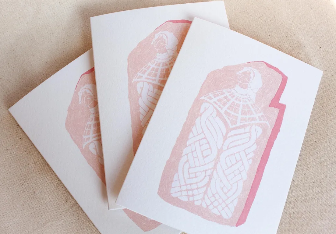 Maiden Stone/Standing Stone Illustrated A6 Greeting Card